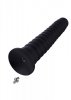 Penis do sex maszyny Hismith KlicLok Dildo 25 cm czarny